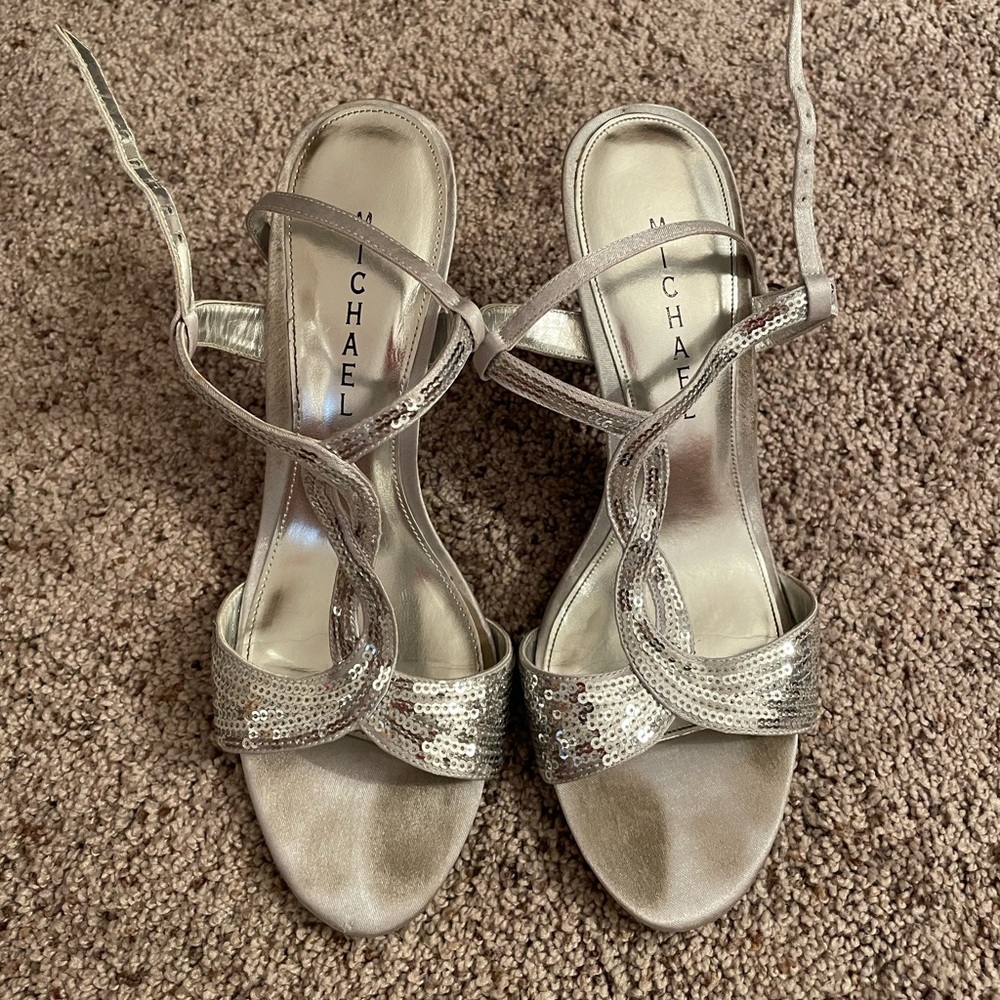 Silver Prom/Event Shoes
